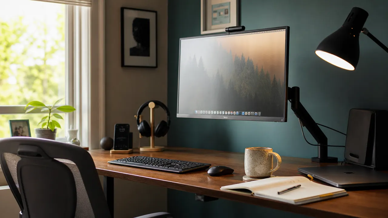 10 Reasons a Monitor Arm Transforms a Small Home Office Desk