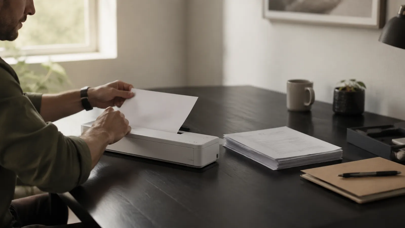 Epson ES-50 Honest Review: The Compact Scanner Built for People Who Hate Paper Clutter