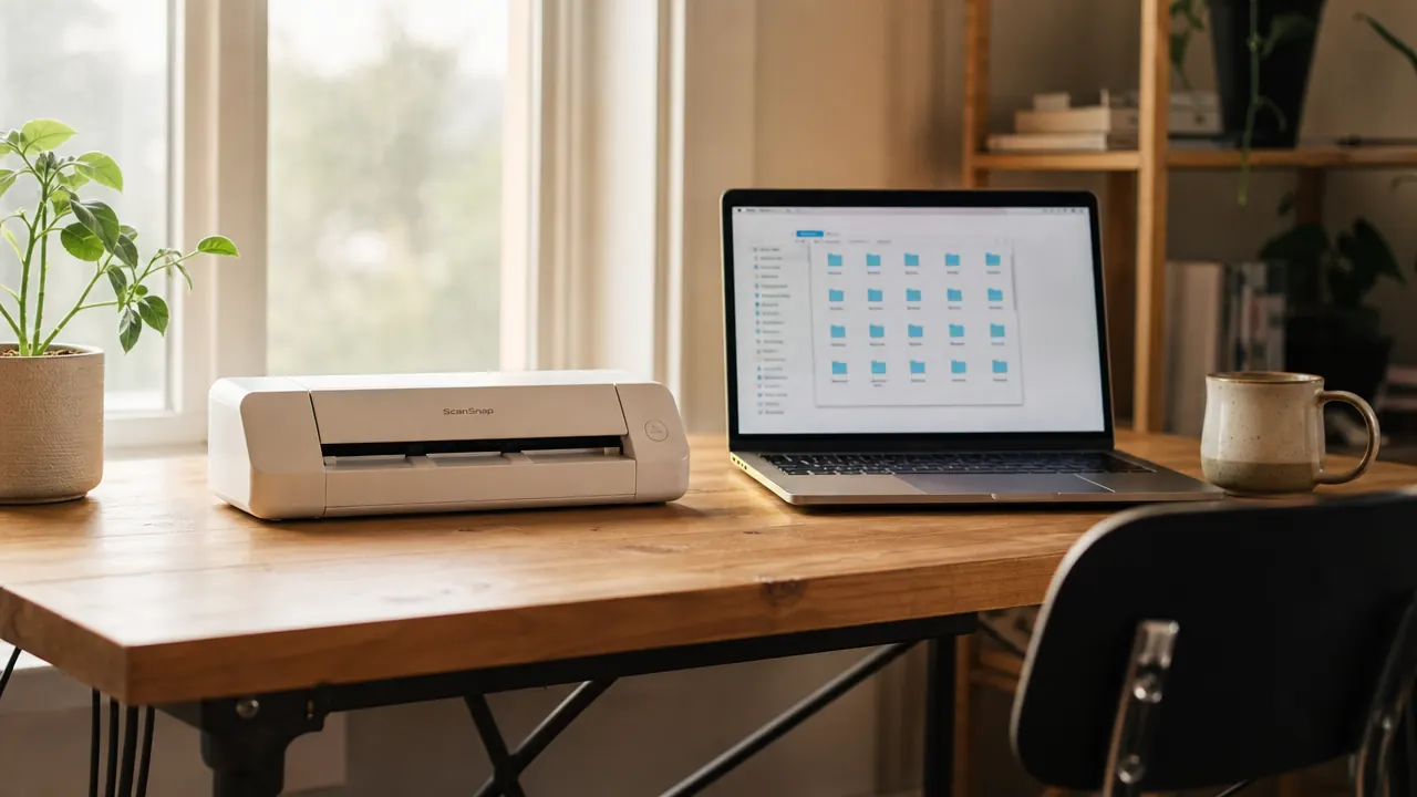 How to Scan and Organize Receipts in a Small Home Office